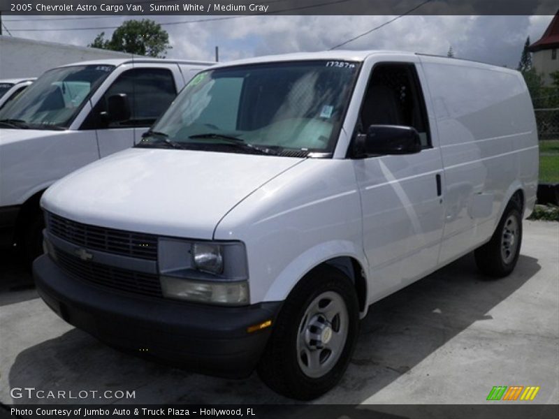 Summit White / Medium Gray 2005 Chevrolet Astro Cargo Van