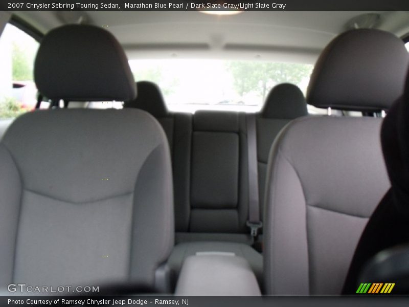 Marathon Blue Pearl / Dark Slate Gray/Light Slate Gray 2007 Chrysler Sebring Touring Sedan
