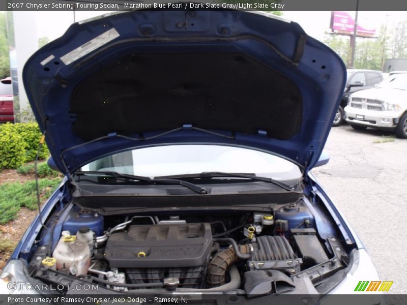 Marathon Blue Pearl / Dark Slate Gray/Light Slate Gray 2007 Chrysler Sebring Touring Sedan