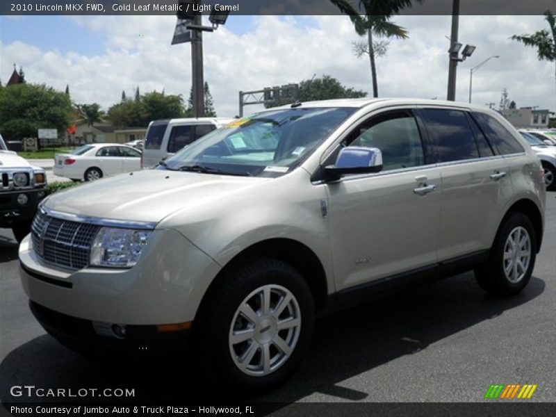 Gold Leaf Metallic / Light Camel 2010 Lincoln MKX FWD