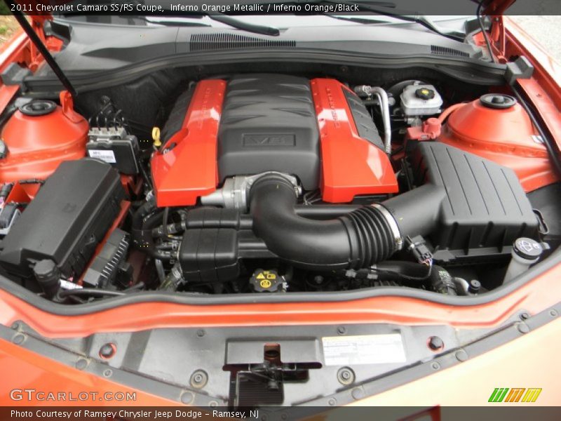  2011 Camaro SS/RS Coupe Engine - 6.2 Liter OHV 16-Valve V8