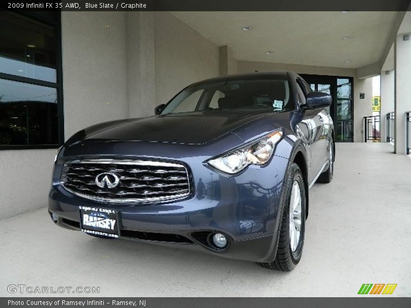 Blue Slate / Graphite 2009 Infiniti FX 35 AWD