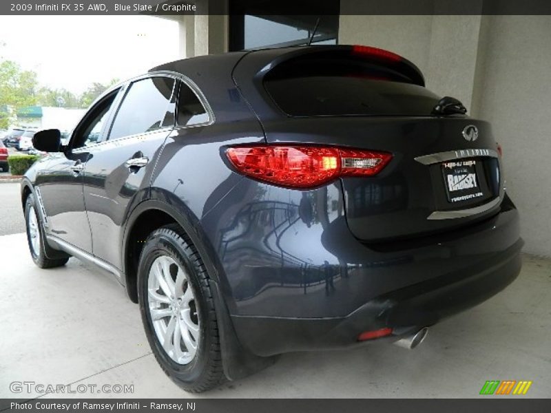 Blue Slate / Graphite 2009 Infiniti FX 35 AWD
