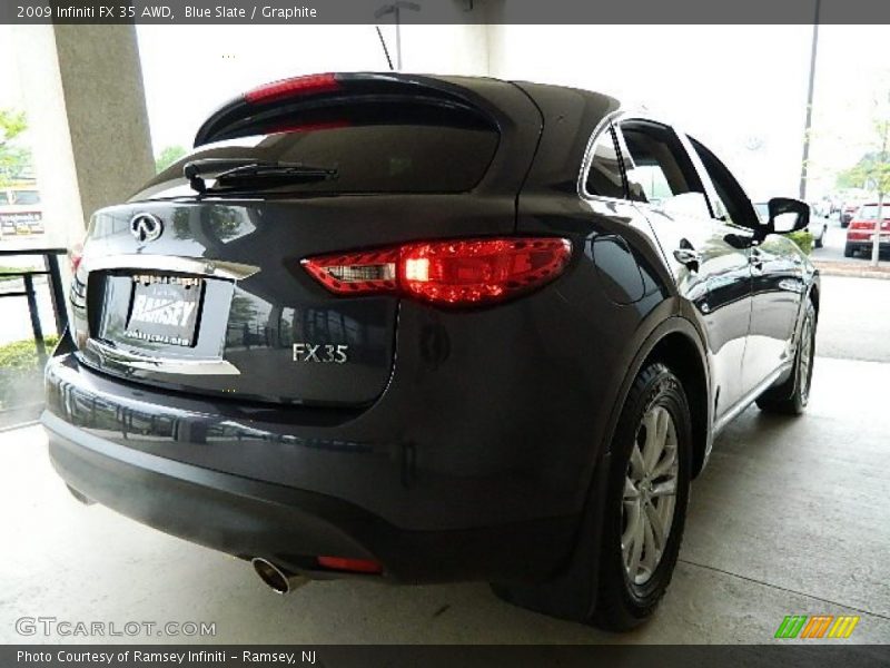 Blue Slate / Graphite 2009 Infiniti FX 35 AWD