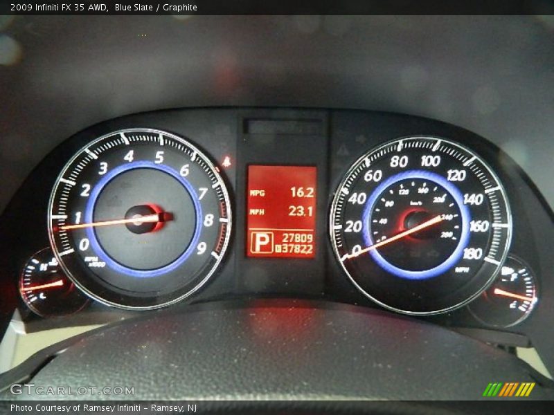 Blue Slate / Graphite 2009 Infiniti FX 35 AWD