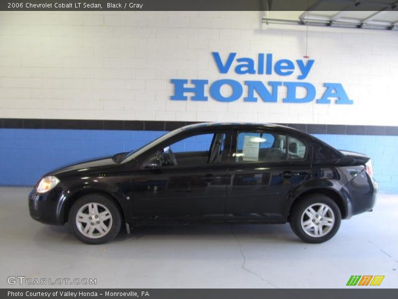 Black / Gray 2006 Chevrolet Cobalt LT Sedan