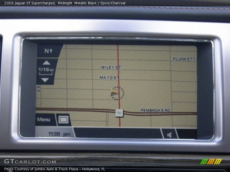 Midnight  Metallic Black / Spice/Charcoal 2009 Jaguar XF Supercharged