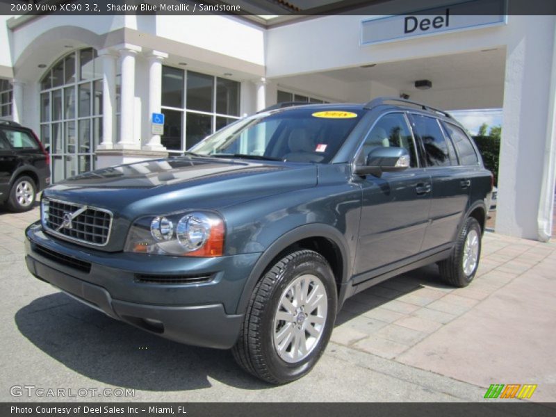 Shadow Blue Metallic / Sandstone 2008 Volvo XC90 3.2