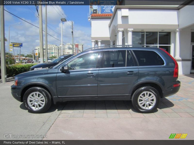 Shadow Blue Metallic / Sandstone 2008 Volvo XC90 3.2