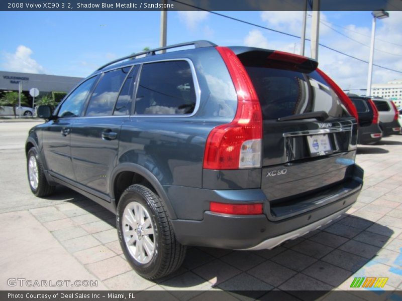 Shadow Blue Metallic / Sandstone 2008 Volvo XC90 3.2