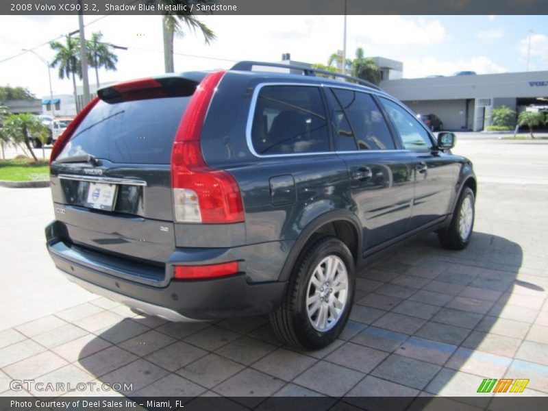 Shadow Blue Metallic / Sandstone 2008 Volvo XC90 3.2