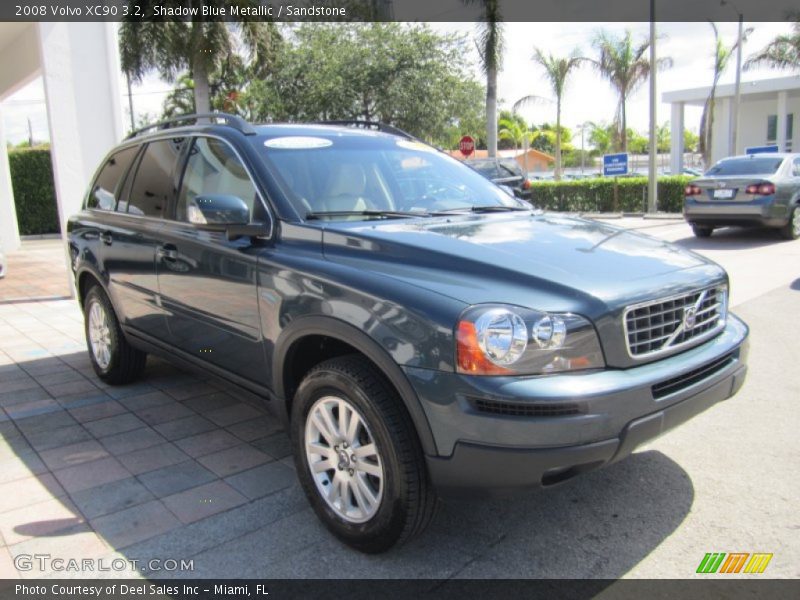 Shadow Blue Metallic / Sandstone 2008 Volvo XC90 3.2