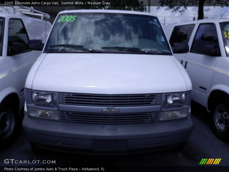 Summit White / Medium Gray 2005 Chevrolet Astro Cargo Van
