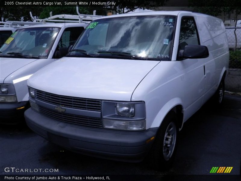 Summit White / Medium Gray 2005 Chevrolet Astro Cargo Van