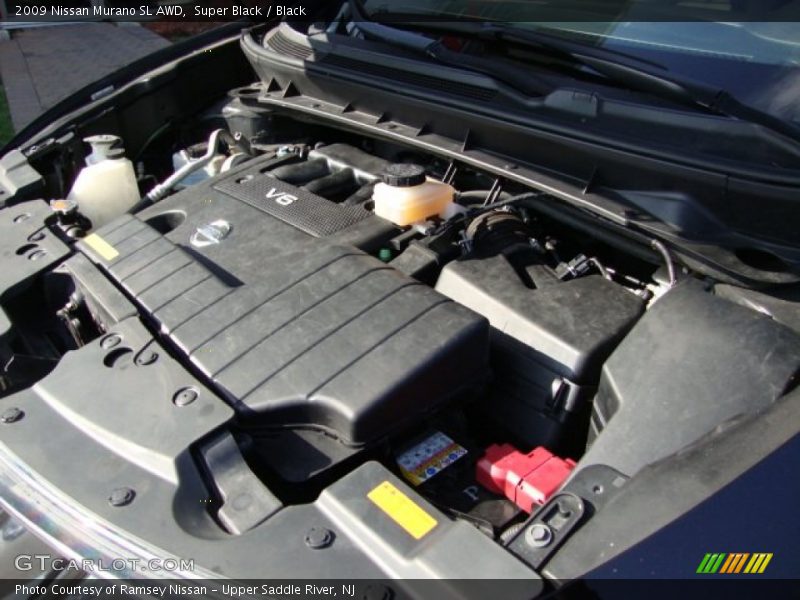 Super Black / Black 2009 Nissan Murano SL AWD
