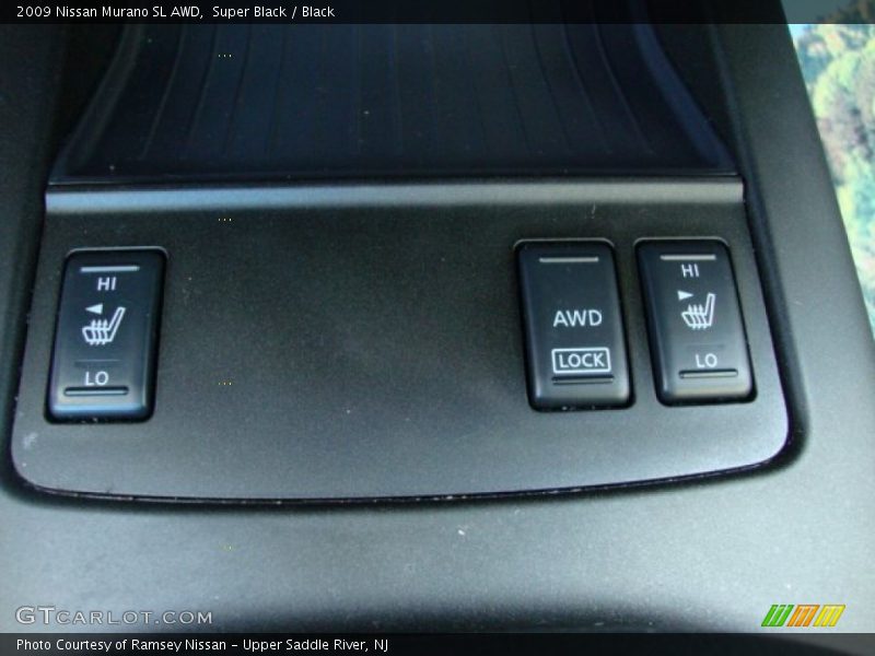 Super Black / Black 2009 Nissan Murano SL AWD