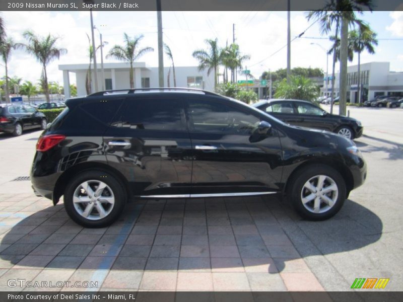 Super Black / Black 2009 Nissan Murano SL
