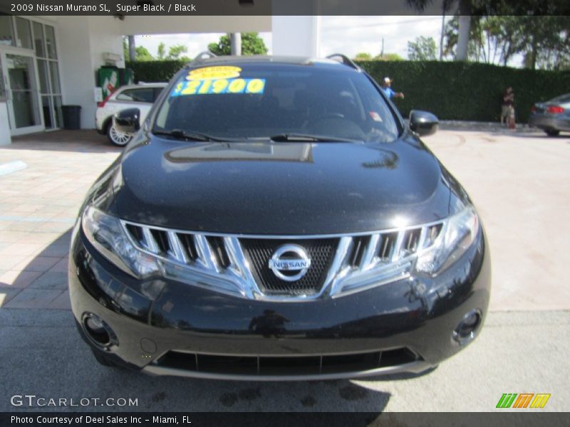 Super Black / Black 2009 Nissan Murano SL