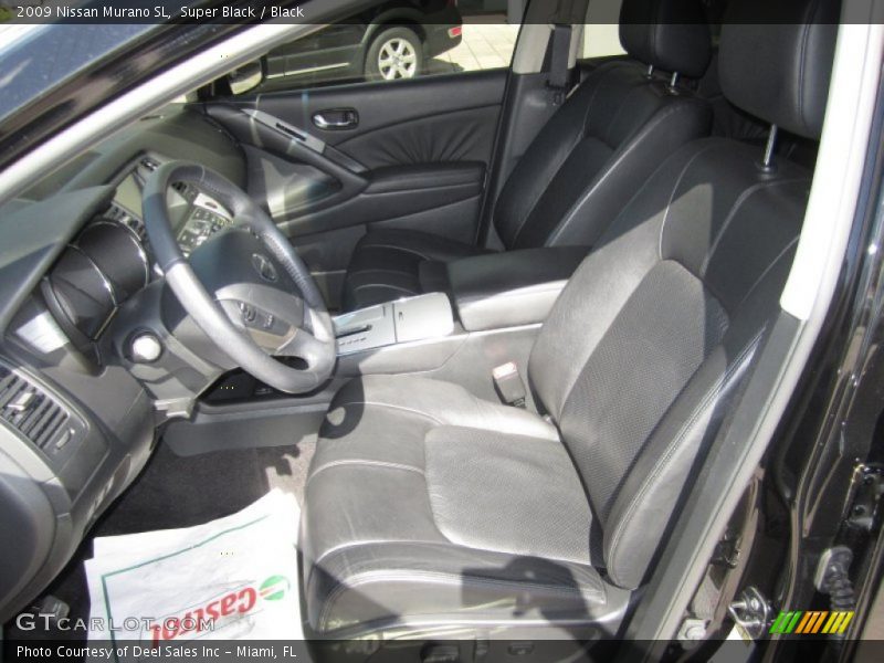 Super Black / Black 2009 Nissan Murano SL