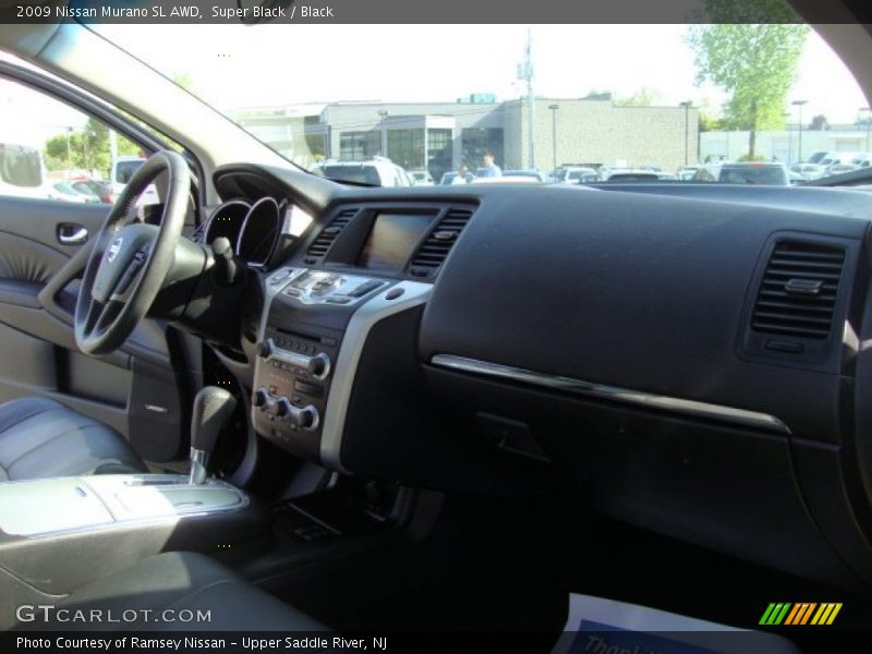 Super Black / Black 2009 Nissan Murano SL AWD