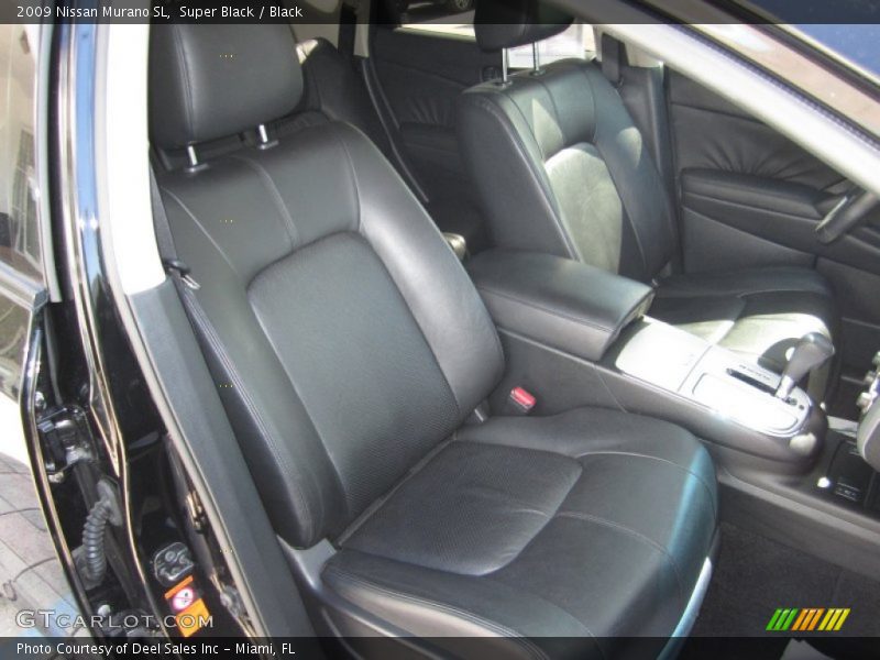 Super Black / Black 2009 Nissan Murano SL