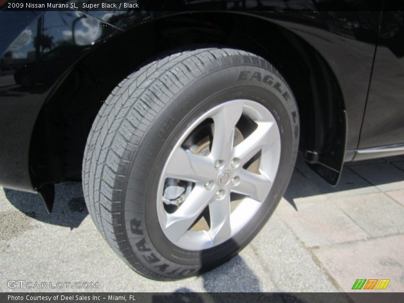 Super Black / Black 2009 Nissan Murano SL