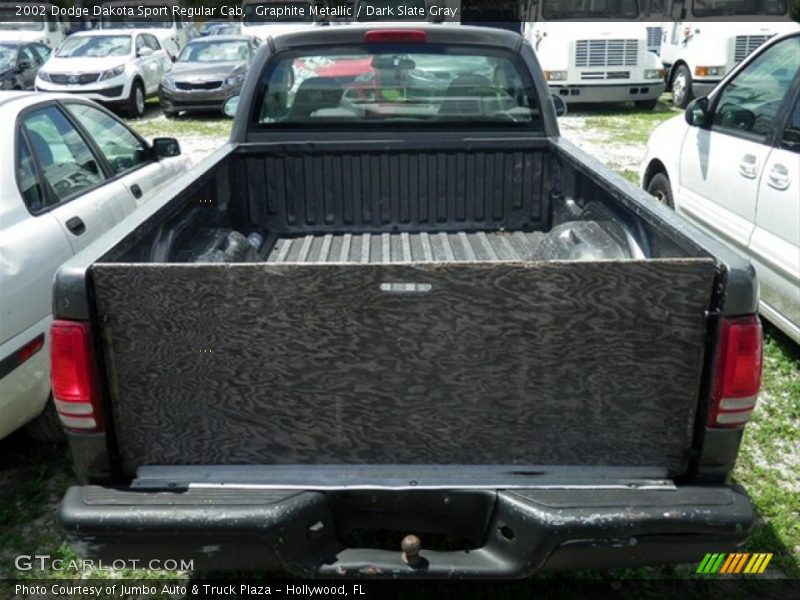 Graphite Metallic / Dark Slate Gray 2002 Dodge Dakota Sport Regular Cab