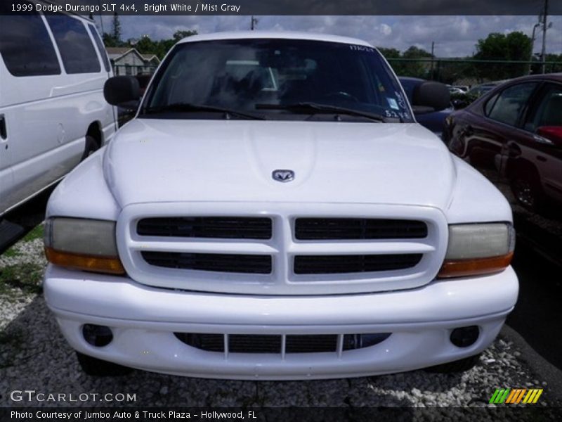 Bright White / Mist Gray 1999 Dodge Durango SLT 4x4
