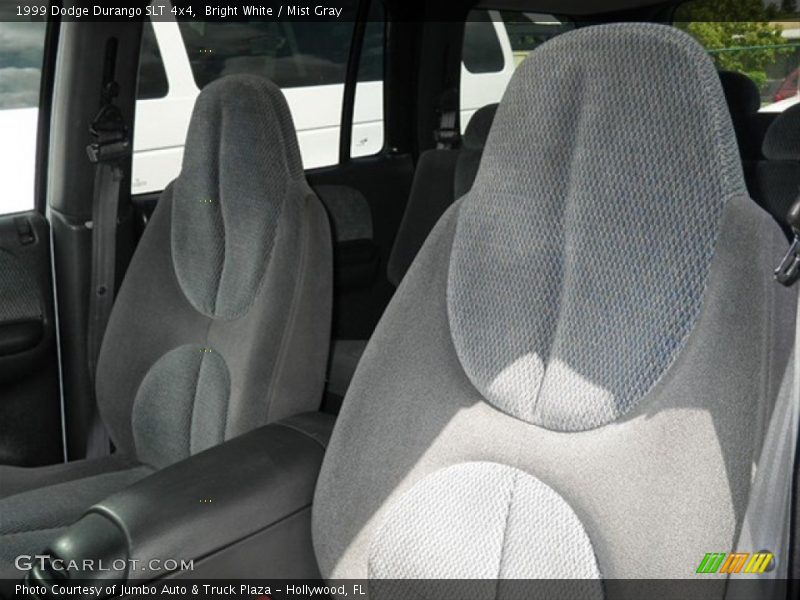 Bright White / Mist Gray 1999 Dodge Durango SLT 4x4