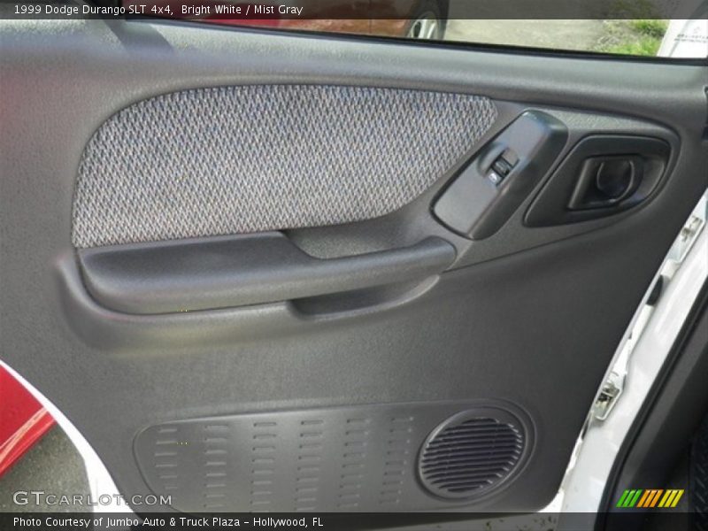 Bright White / Mist Gray 1999 Dodge Durango SLT 4x4