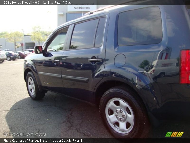 Bali Blue Pearl / Gray 2011 Honda Pilot LX 4WD