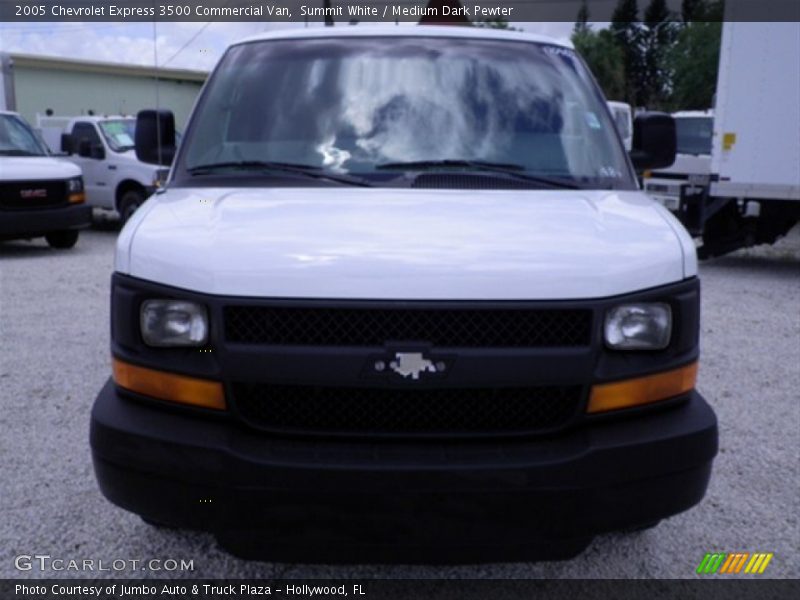 Summit White / Medium Dark Pewter 2005 Chevrolet Express 3500 Commercial Van