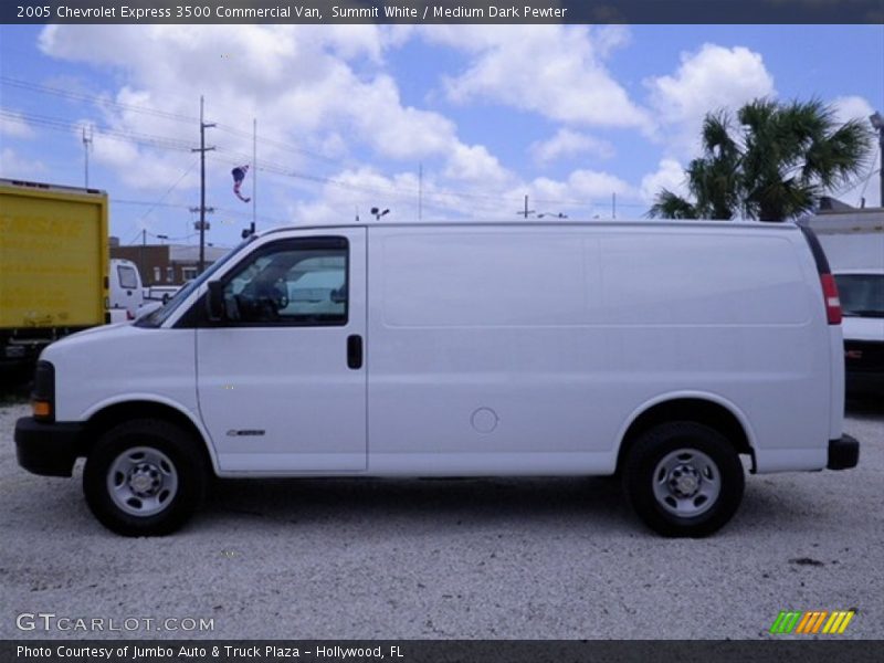 Summit White / Medium Dark Pewter 2005 Chevrolet Express 3500 Commercial Van