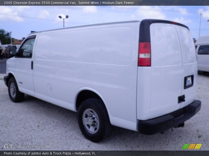 Summit White / Medium Dark Pewter 2005 Chevrolet Express 3500 Commercial Van