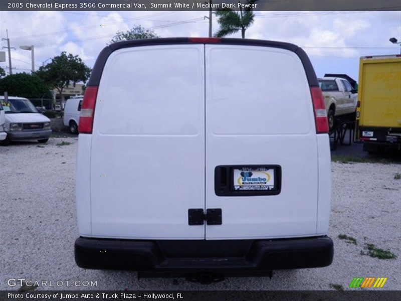Summit White / Medium Dark Pewter 2005 Chevrolet Express 3500 Commercial Van