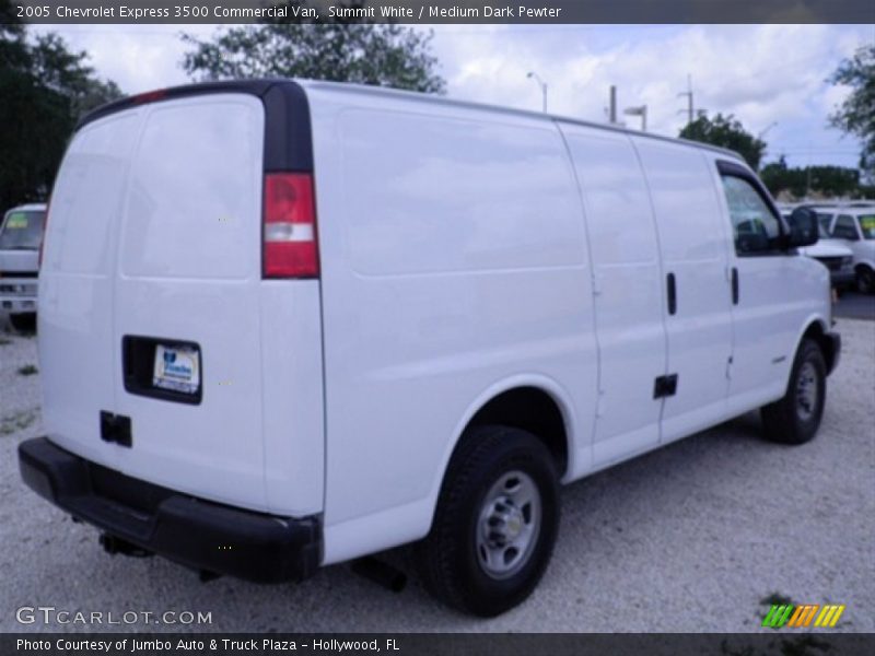 Summit White / Medium Dark Pewter 2005 Chevrolet Express 3500 Commercial Van