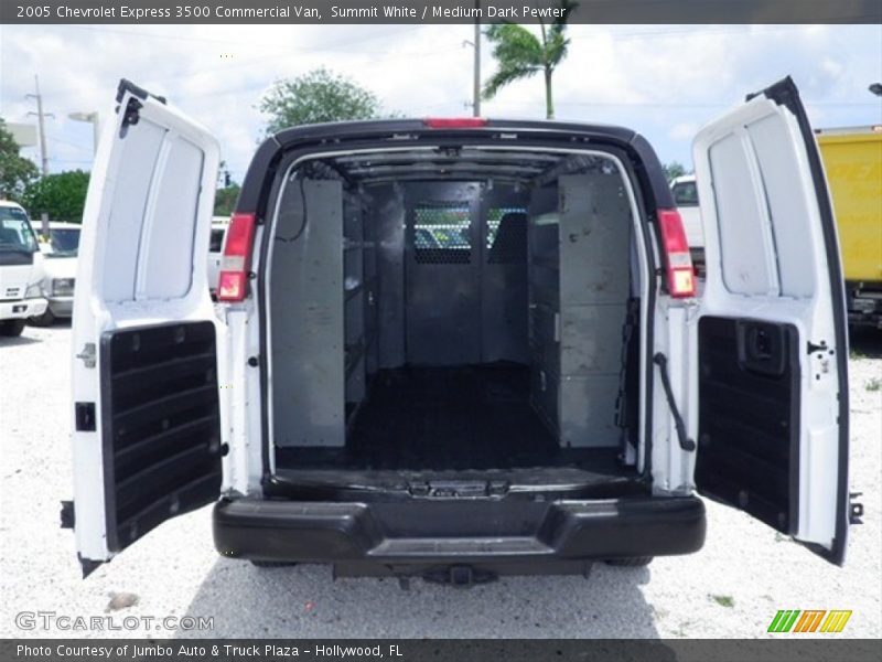Summit White / Medium Dark Pewter 2005 Chevrolet Express 3500 Commercial Van