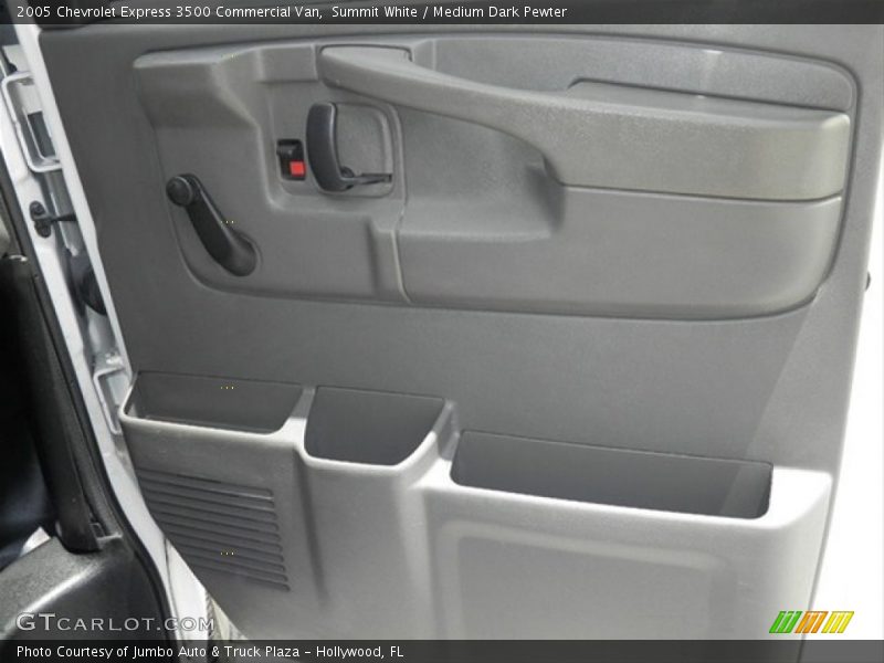 Summit White / Medium Dark Pewter 2005 Chevrolet Express 3500 Commercial Van