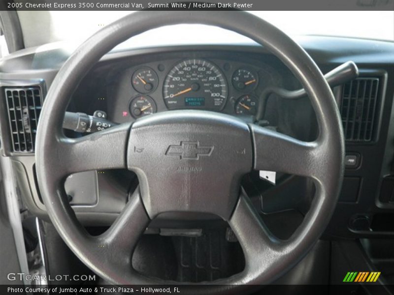Summit White / Medium Dark Pewter 2005 Chevrolet Express 3500 Commercial Van
