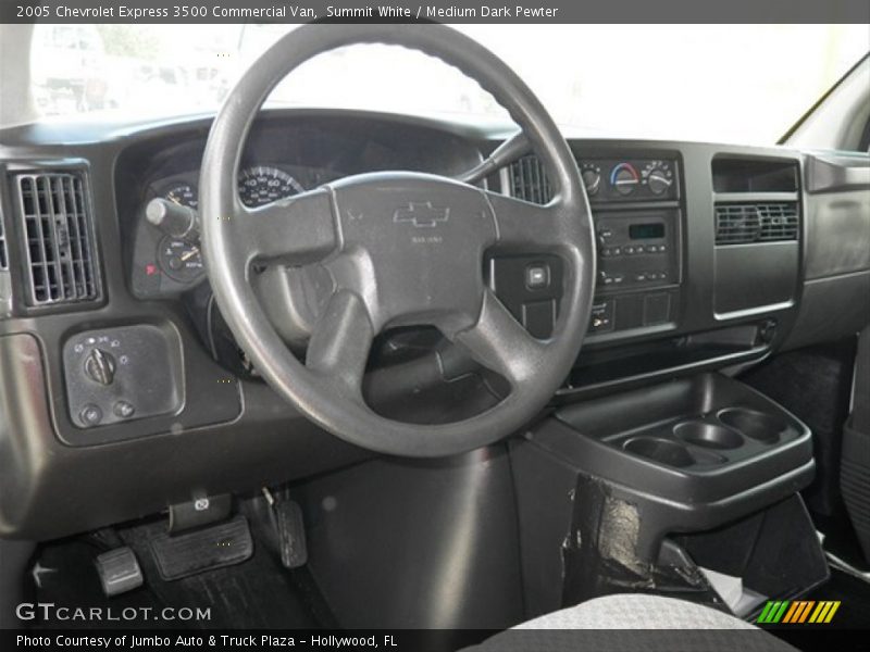 Summit White / Medium Dark Pewter 2005 Chevrolet Express 3500 Commercial Van