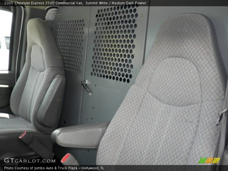 Summit White / Medium Dark Pewter 2005 Chevrolet Express 3500 Commercial Van