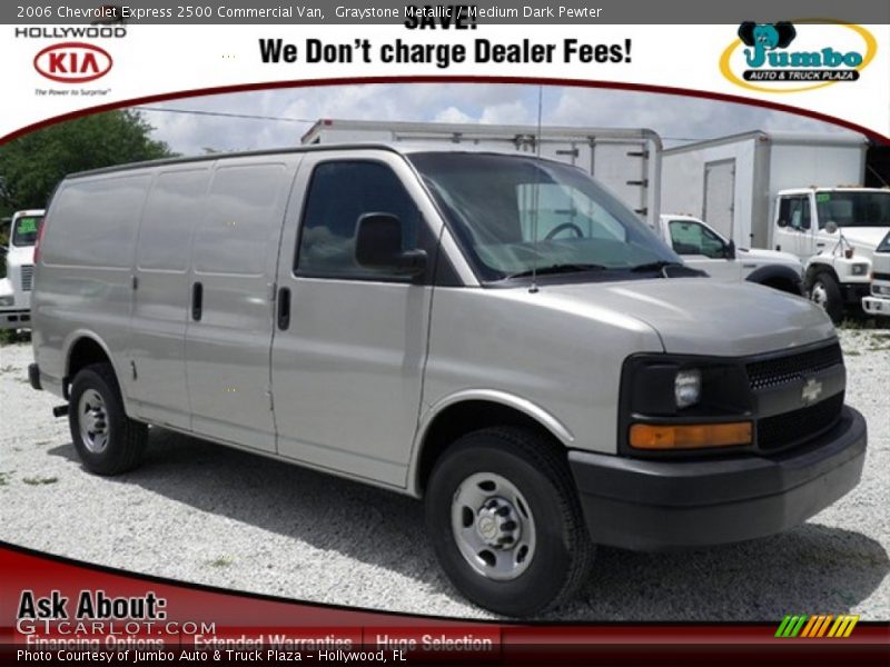 Graystone Metallic / Medium Dark Pewter 2006 Chevrolet Express 2500 Commercial Van