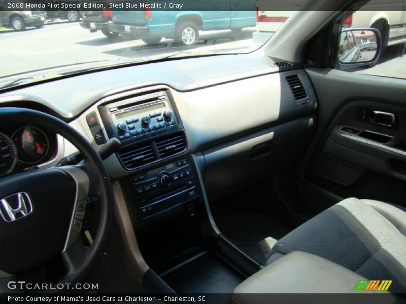 Steel Blue Metallic / Gray 2008 Honda Pilot Special Edition
