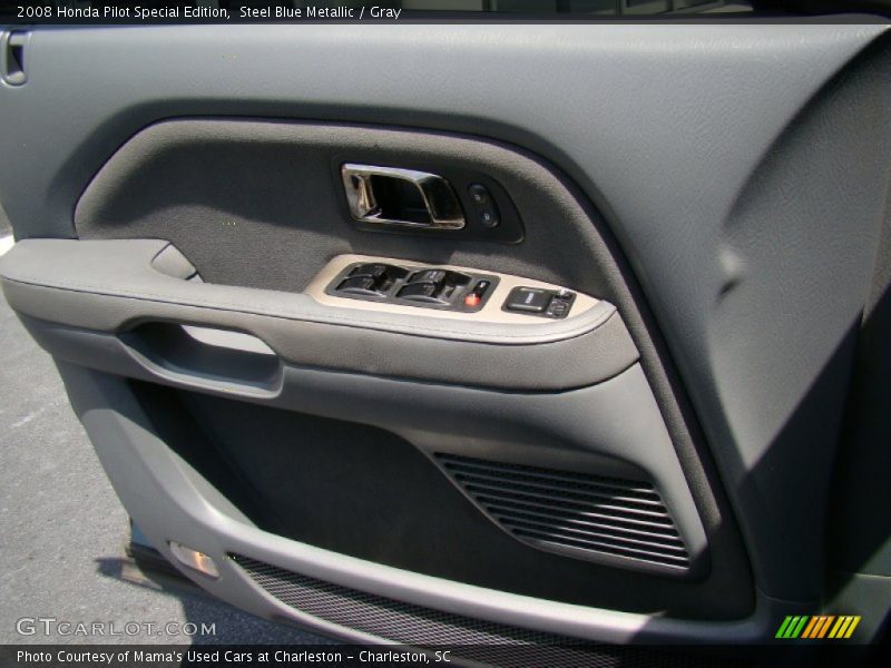 Steel Blue Metallic / Gray 2008 Honda Pilot Special Edition