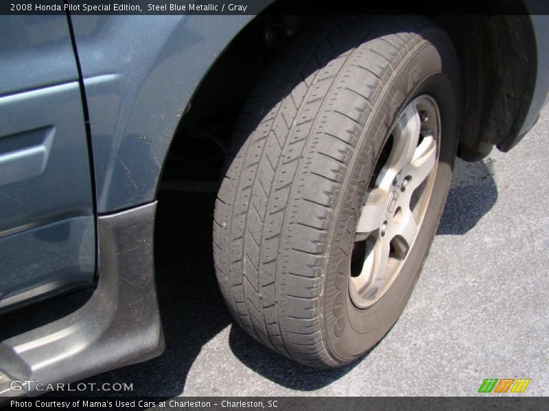 Steel Blue Metallic / Gray 2008 Honda Pilot Special Edition