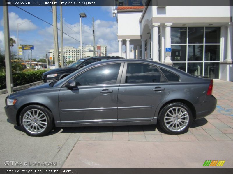 Titanium Grey Metallic / Quartz 2009 Volvo S40 2.4i