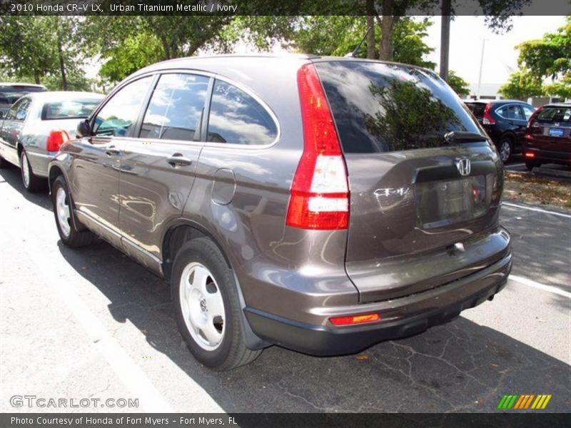 Urban Titanium Metallic / Ivory 2010 Honda CR-V LX