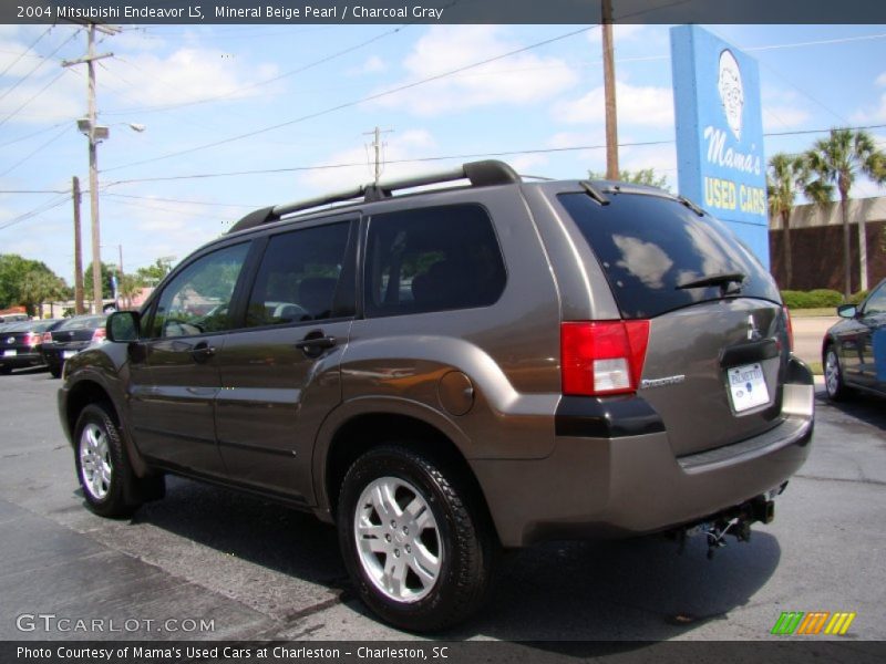 Mineral Beige Pearl / Charcoal Gray 2004 Mitsubishi Endeavor LS