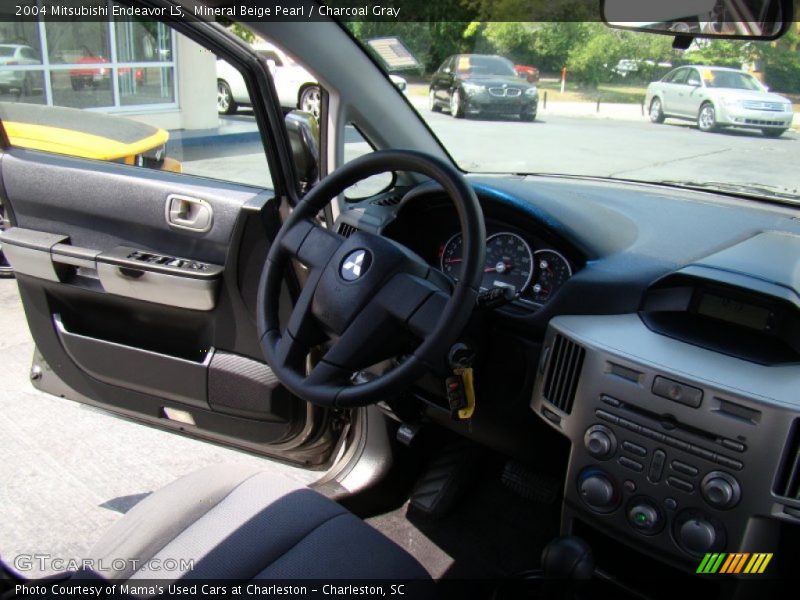 Mineral Beige Pearl / Charcoal Gray 2004 Mitsubishi Endeavor LS
