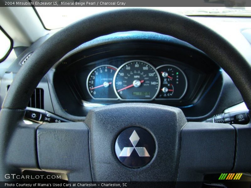 Mineral Beige Pearl / Charcoal Gray 2004 Mitsubishi Endeavor LS